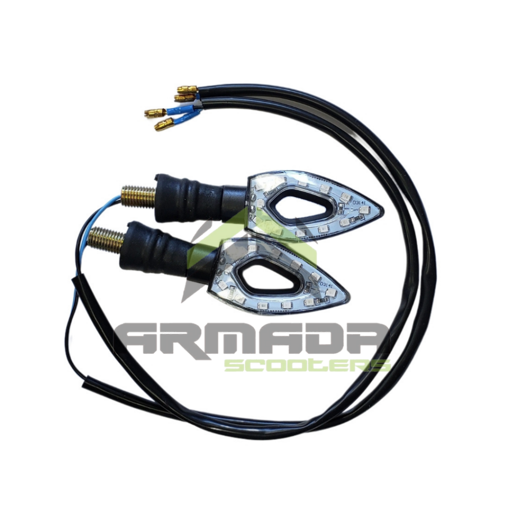 Turn Signal Light Set - Flexible Triangle