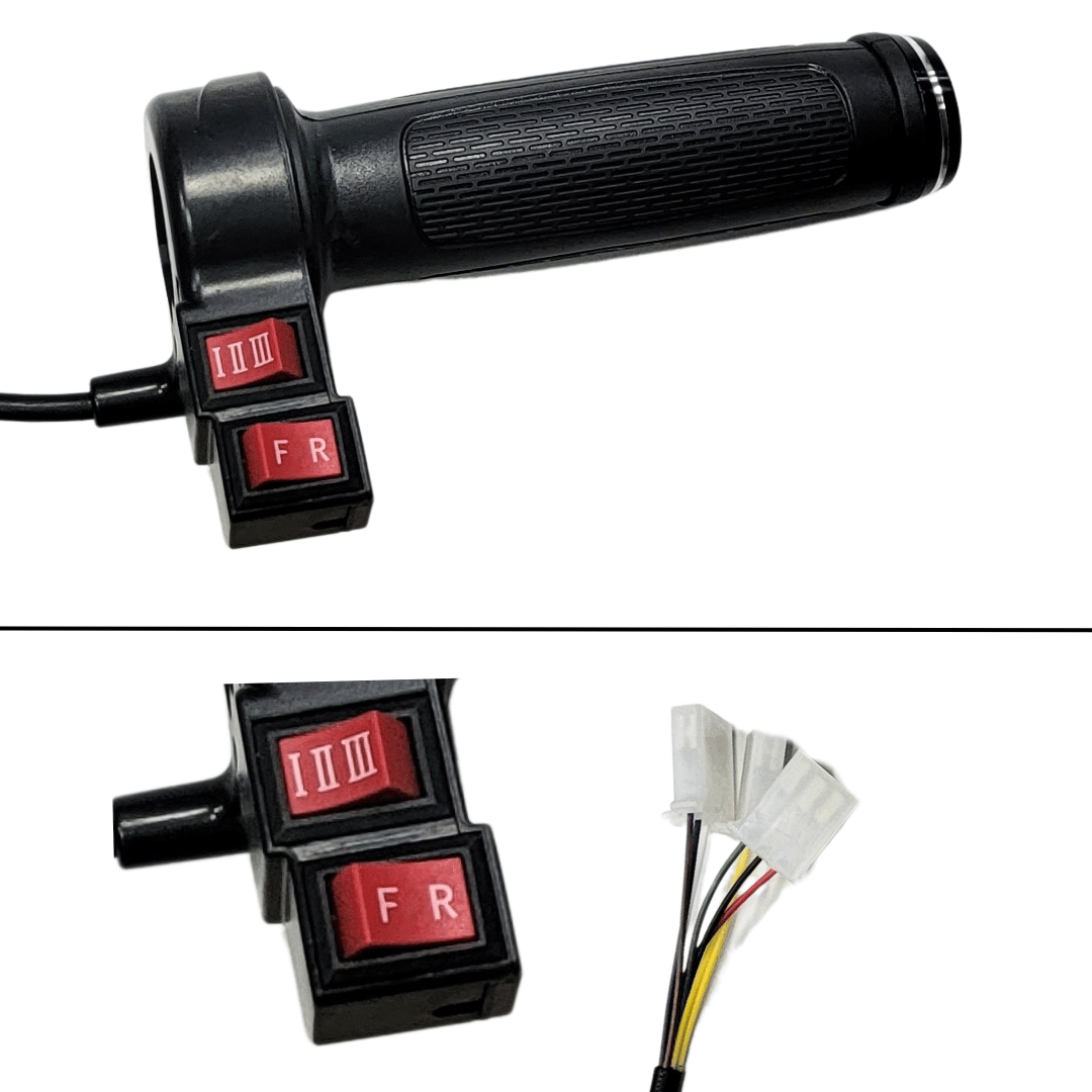 Throttle - 1/2/3 Speed Setting and Reverse